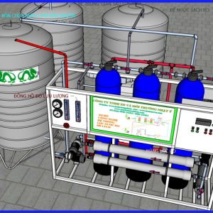 Hệ thống lọc nước 500 lít/giờ