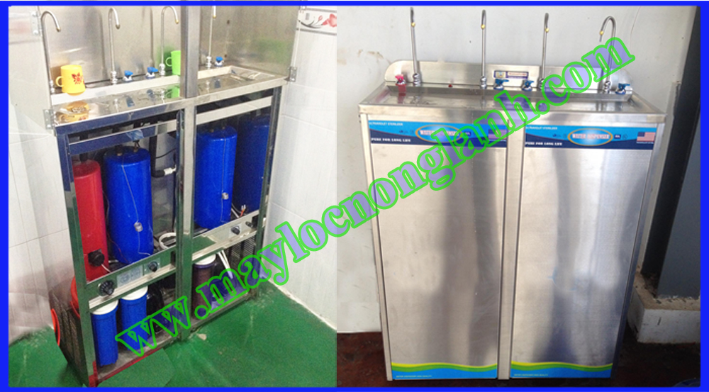 máy nước uống nóng lạnh 4 vòi
