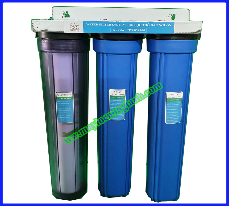 Lọc nước tổng gia đình Bộ lọc nước 20 inch